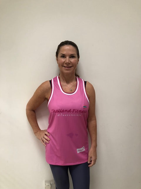 Womens Thailand-Fitness Vest - Pink