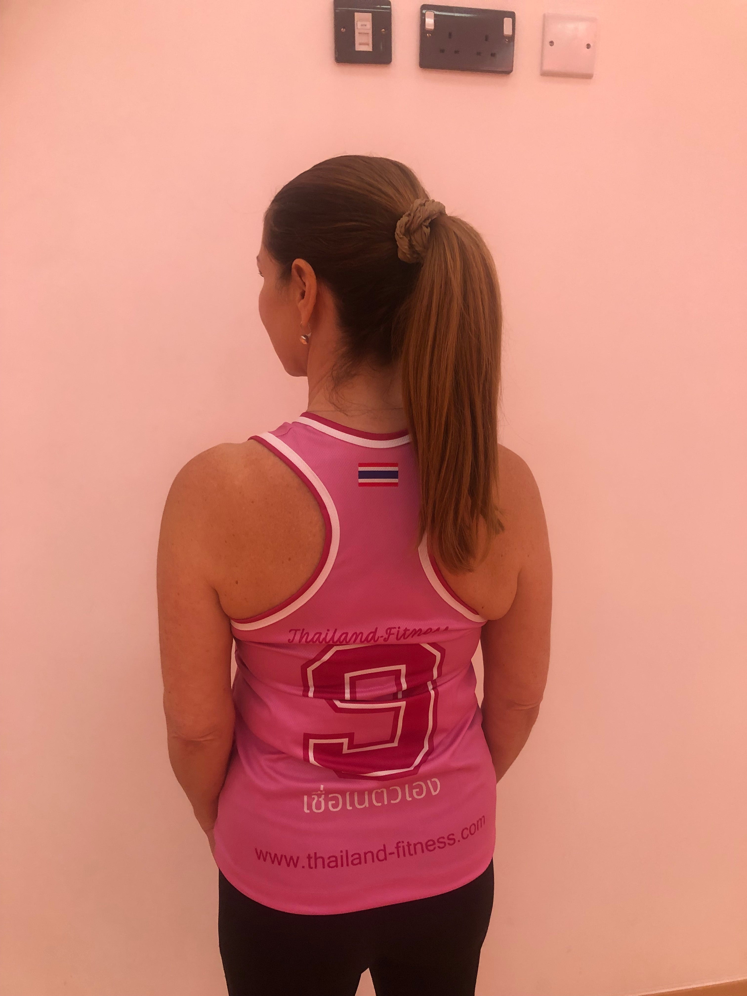 Womens Thailand-Fitness Vest - Pink